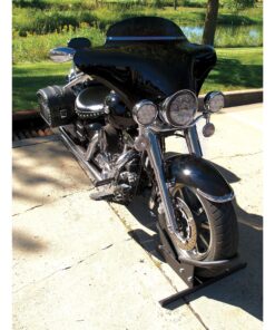 Extreme Max 5001.5010 Motorcycle Wheel Chock, Black Standard 38 91FX8XPjuEL