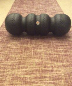 Rollga PRO - The BETTER Foam Roller for Flexibility, Muscle Recovery, Back & Neck Massage, & Exercise (Black) Black 29 91FjhmxO10L