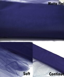 Craft And Party, Navy Blue Fabric Tulle Roll 54 Inch by 40 Yards (120 ft) Fabric Tulle Bolt for DIY Tutu Skirt, Wedding and Decoration (Navy Blue) 54" x 40 yards 23 91FnMFyCM4L