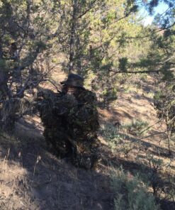 North Mountain Gear Camouflage Hunting Full Cover Leafy 3D Face Mask Brown 7 91Fs3ifu10L