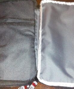 BUBM Double Layer Electronics Organizer, Travel Gadget Bag for Cables, Memory Cards, Flash Hard Drive and More, Fit for iPad or Tablet(up To 9.7")--Large, Dark Blue Large,2-layer 39 91Ft0rIYZnL