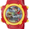 Accutime Kids Paw Patrol Digital LCD Quartz Wrist Watch, Cool Inexpensive Gift & Party Favor for Toddlers, Boys, Girls, Adults All Ages Red, Yellow Bezel 19 91FzsG5XzfL