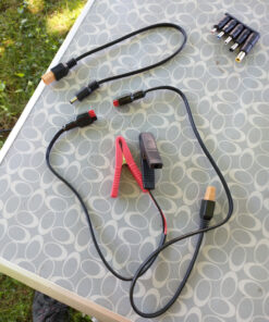 DOKIO 160W 18V Portable Solar Panel Kit (ONLY 9lb) Folding Solar Charger with 2 USB Outputs for 12v Batteries/Power Station AGM LiFePo4 RV Camping Trailer Car Marine…… 38 91G2uqvRWjL