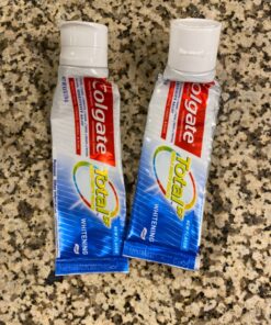 Colgate Total Teeth Whitening Toothpaste, 10 Benefits Including Sensitivity Relief ,Whitening Mint, 4.8 oz ( Pack of 4 ) Whitening Paste 4.8 Ounce (Pack of 4) 33 91G7J5fUsgL