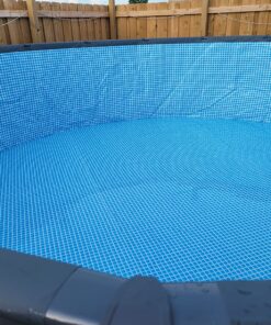 Intex 18ft X 52in Ultra Frame Pool Set with Sand Filter Pump, Ladder, Ground Cloth & Pool Cover 55 91G7zupsYTL