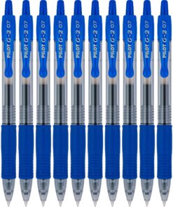 Alternative view of Pilot, G2 Premium Gel Roller Pens, Fine Point 0.7 mm, Blue, Pack of 12 Blue Ink