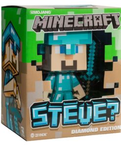 Alternative view of Minecraft Diamond Steve Vinyl