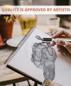 Bellofy Multimedia Sketchbook 100 Sheets | Mixed Media Paper for Drawing & Painting | Drawing Paper for Artists, Beginners & Kids | Sketchbook Mixed Media for Acrylic, Watercolor, Graphite & More 38 91GEgDh8ayL