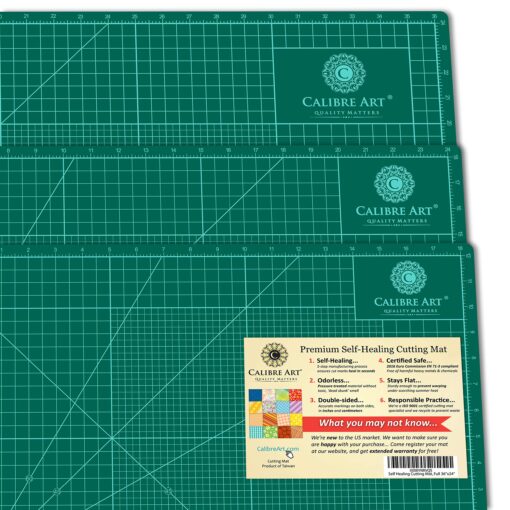 Self Healing Rotary Cutting Mat, Full 24x36, Best for Quilting Sewing | Warp-Proof & Odorless (Not From China) A1i - 24" x 36"