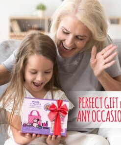 Alternative view of PixieCrush Pretend Play Makeup Set for Toddlers. Designer Girls Beauty Basics 12 Piece Polka Dot Handbag Set Ages 3, 4, 5, 6, 7, 8, 9, 10 | Comes in an Attractive Pink Polkadot Purse