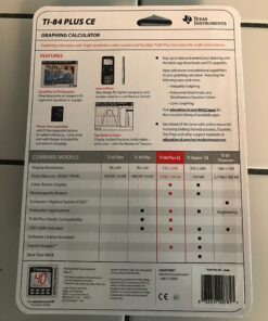 Texas Instruments TI-84 Plus CE Graphing Calculator, Gold 6 91GMe4g3rRL