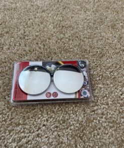 Ampper Blind Spot Mirror, 2" Round HD Glass Frameless Convex Rear View Mirror, Pack of 2 36 91GXBXNaV L