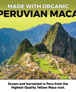 Peruvian Maca Root Supplement for Women & Men, 500mg - Traditionally Used to Support Sexual Well-Being, Stamina & Endurance - 250 Yellow Maca Root Powder Capsules 25 91GYEa3P0UL