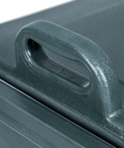 Carlisle FoodService Products Cateraide Insulated Front Loading Food Pan Carrier with Handles for Catering, Events, And Restaurants, Plastic, 5 Full Pans, Slate Blue 20 91GYpk UZMS