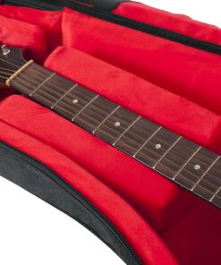 Gator Cases Transit Series Acoustic Guitar Gig Bag; Charcoal Black Exterior (GT-ACOUSTIC-BLK) 27 91GlF7D9cZL