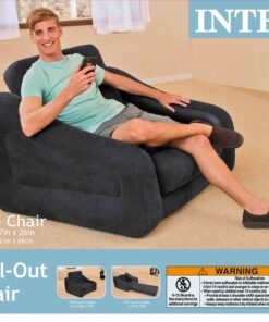 Intex Pull-out Chair Inflatable Bed, 42" X 87" X 26", Twin (Color May Vary) 27 91Gnpox YJL