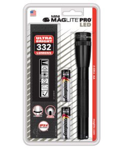 Maglite Mini PRO LED 2-Cell AA Flashlight with Holster Black - SP2P01H 23 91Guwssa0L