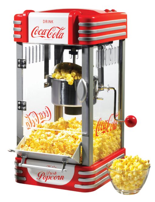 Nostalgia RKP630COKE Coca-Cola 2.5-Ounce Kettle Popcorn Maker Main