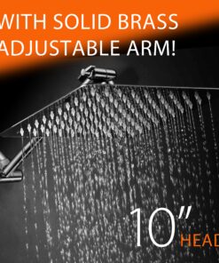 Alternative view of HotelSpa 1682 Showerhead with 11" Arm, Stainless Steel, 10" Chrome