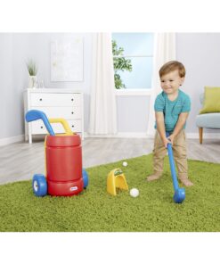 Little Tikes TotSports Easy Hit Golf Set + 3 balls + 2 clubs Standard 16 91GxYFxBJ4L