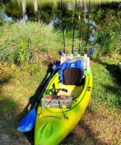 Housedeco Kayak Paddle Holder Clips(Including Screws),Deck Mounted Universal Kayak Paddle Clip & Fishing Net Clip 2Pcs Black 38 91H2PcXaBPL 2