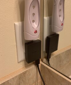 Amerelle LED Emergency Lights For Home Power Failure, 2 Pack – Triple Function Power Failure Light and Plug In Flashlight Combo, With Rechargeable Battery – Be Snow Storm & Hurricane Ready (71134) 38 91H9C0k92sL