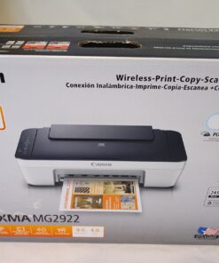 Alternative view of CANON PIXMA MG2922 Wireless All-in-One Inkjet Printer, 4800 x 600 dpi - Blue Finish