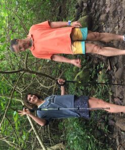 Cascade Mountain Tech Trekking Poles - Carbon Fiber Walking or Hiking Sticks with Quick Adjustable Locks Green 61 91HKPnoi1GL