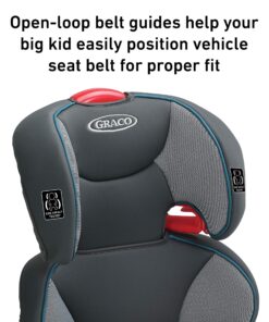 Graco TurboBooster LX Highback Booster Seat with Latch System, Matrix, 10.55 Pound 18 91HKhowLYcL