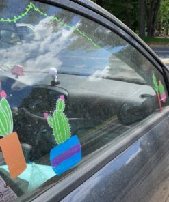 ARTEZA Liquid Chalk Markers Set of 8, Metallic Colors for Chalkboard, Blackboard, Glass, Mirror, Window, Restaurant Menu, and Classroom, Includes 8 Replaceable Chisel Tips, Tweezers, Labels, Stencils 19 91HU lGb8BL