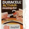 Duracell Hearing Aid Batteries Size 13 Pack 60 Batteries 1.45V 6 Count (Pack of 1) 22 91HW vGcb5L