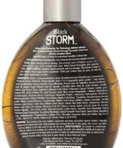 Alternative view of Millenium Tanning - Black Storm Premium Tanning Lotion, 60x Auto-Darkening Tan Technology Extreme Silicone Bronzer - 13.5 Ounce