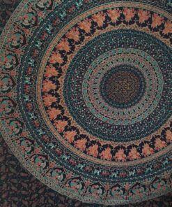 Popular Handicrafts Tapestry Wall Hanging Hippie Mandala Bohemian Hippy Psychedelic Design Indian Magical Thinking Tapestries Bedspread 84x90 Inches,(215x230cm) Navy Blue Full (215cms x 230cms) Neavy Blue 44 91Hh3mHgl1L