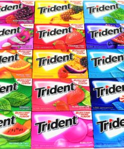 Trident Sugar Free Chewing Gum Variety Pack of 15 (Assorted Flavors) 13 91HoCJG0nXL