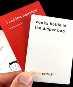 KinderPerfect - The Hilarious Parents Party Card Game for Adult Game Nights Baby Showers Family Reunions 28 91HrEKfz8IL