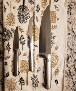 KitchenAid KKFSS14BO 14 Piece Classic Forged Series Brushed Stainless Steel Cutlery Set, Bamboo Wood 14 PC Classic Forged Cutlery Set 31 91HrbbQ48qL