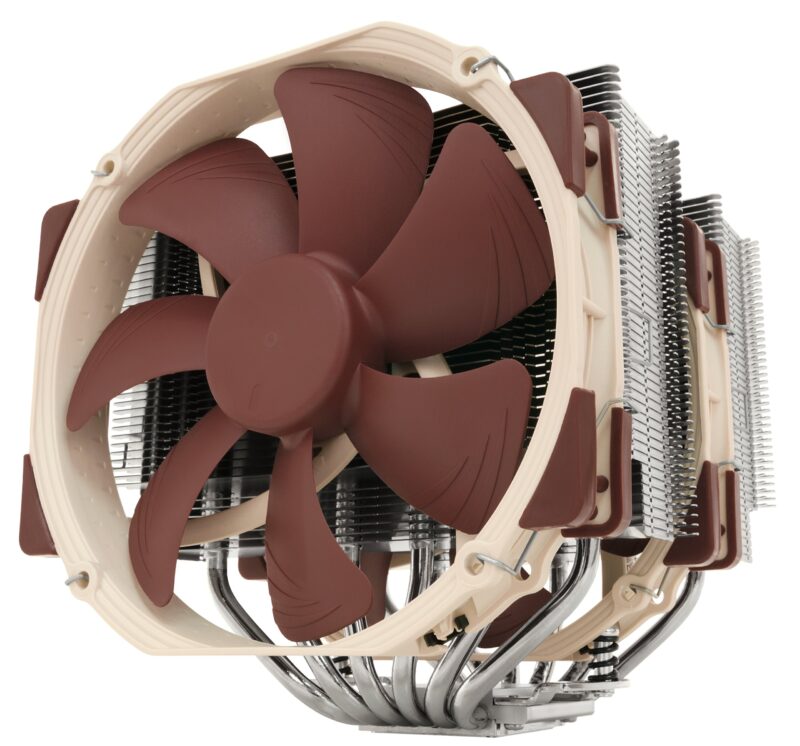 Catalog 3 Noctua NH-D15, Premium CPU Cooler with 2x NF-A15 PWM 140mm Fans For Desktop (Brown)