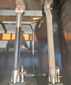 Hongso SBF231 15 3/8" BBQ Gas Grill Replacement Stainless Steel Pipe Tube Burner for BBQ Pro, Kenmore Sears, K Mart Part, Members Mark Part, Outdoor Gourmet, Lowes Model Grills, 4-Pack 20 91HwROxjuL