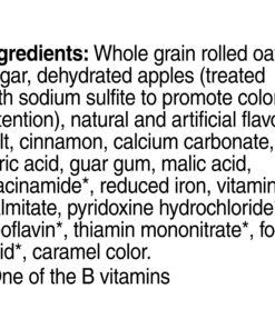 Quaker Instant Oatmeal, Apples & Cinnamon, Breakfast Cereal, 15.1 Ounce, (Pack of 4) Apples and Cinnamon Oatmeal 15.1 Ounce Box 20 91HxxmwCQML
