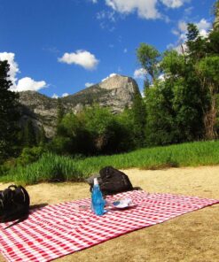 LinenTablecloth 60 x 102-Inch Rectangular Tablecloth Red & White Checker 29 91I V40z6wL 1