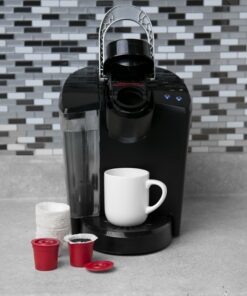 Reusable Coffee K-cups(Set of 2) with Disposable filters compatible with Keurig, Pod & other single use Brewers - 2 Cups with 50 Filters - Use Your Own Coffee - Reuse or Dispose of your K Cups 1 26 91I7wHrO5LL