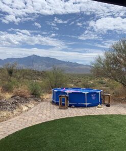 INTEX 28201EH 10ft x 30in Metal Frame Pool with Cartridge Filter Pump for Above-Ground Pool 39 91IEaJdNbML