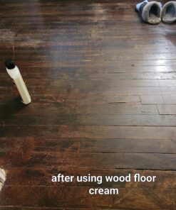 PARKER & BAILEY WOOD FLOOR CREAM – Use on Hardwood, Laminated or Faux Finished Floors. Shine Restorer Protector, Surface Cleaner House Cleaning Supplies Home Improvement, Natural Look, Cuts Grease 17 91IOsEYs9HL