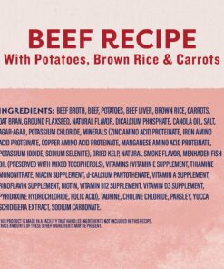 Natural Balance Ultra Premium Wet Dog Food, Beef Formula with Potatoes, Carrots & Brown Rice, 13 Ounce Can (Pack of 12) 24 91ISjKpHh9L 2