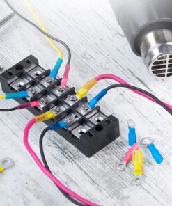 Wirefy Heat Shrink Wire Connectors Kit - Marine Grade Electrical Connectors - Automotive Butt Connectors - Insulated Ring, Spade, Fork, Hook Crimp Terminals - 22-10 Gauge - 270 PCS 270 pieces kit 24 91ISsPqTUQL