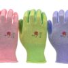 6 Pairs Women Gardening Gloves with Micro-Foam Coating - Garden Gloves Texture Grip - Working Gloves For Weeding, Digging, Raking and Pruning, Medium, Assorted color Medium (Pair of 6) Women's 13 91ITD s12wL