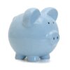 Child to Cherish Ceramic Piggy Bank, Blue Light Blue 20 91ITJPlLM3L