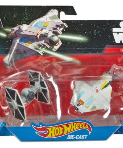 Hot Wheels Star Wars Rebels Ghost vs. Tie Fighter Starships (Pack of 2) 9 91IUuhpoMRL