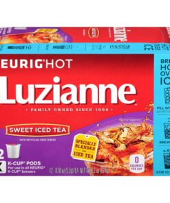 Luzianne Sweet Iced Tea, Single Serve K-Cup Pods, 12 Count 12 Count (Pack of 1) 7 91IXUqykcWL