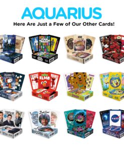 AQUARIUS Harry Potter Playing Cards - House Crests Themed Deck of Cards for Your Favorite Card Games - Officially Licensed Harry Potter Merchandise & Collectibles 13 91IYbeLeZ6L